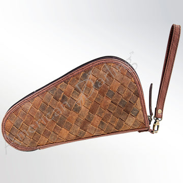 American Darling Gun Case Full Grain Genuine Leather Western Cases | Women Shotgun for Handguns Travel